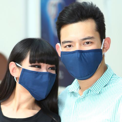 儿童秋冬季口罩女士透气防雾霾n95纯棉防尘 中体倍力